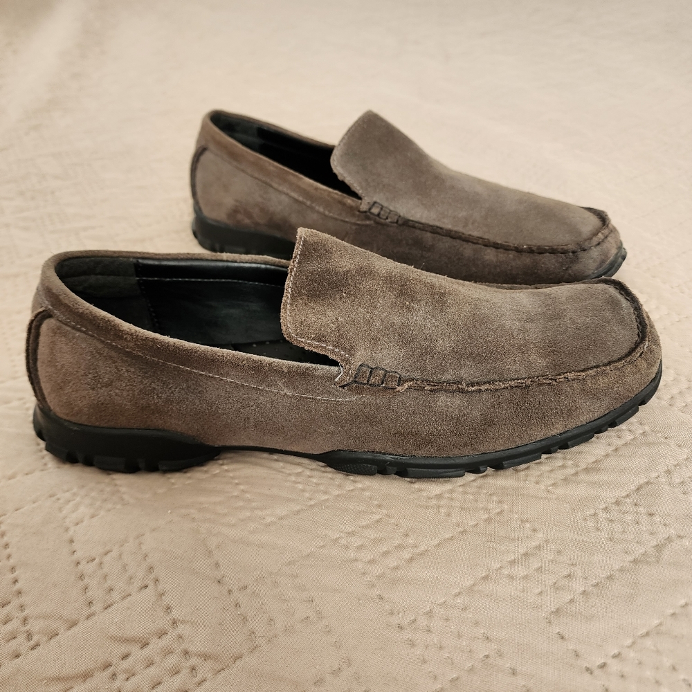 Kenneth Cole Reaction Suede Men's Loafers Slip-on size 11M